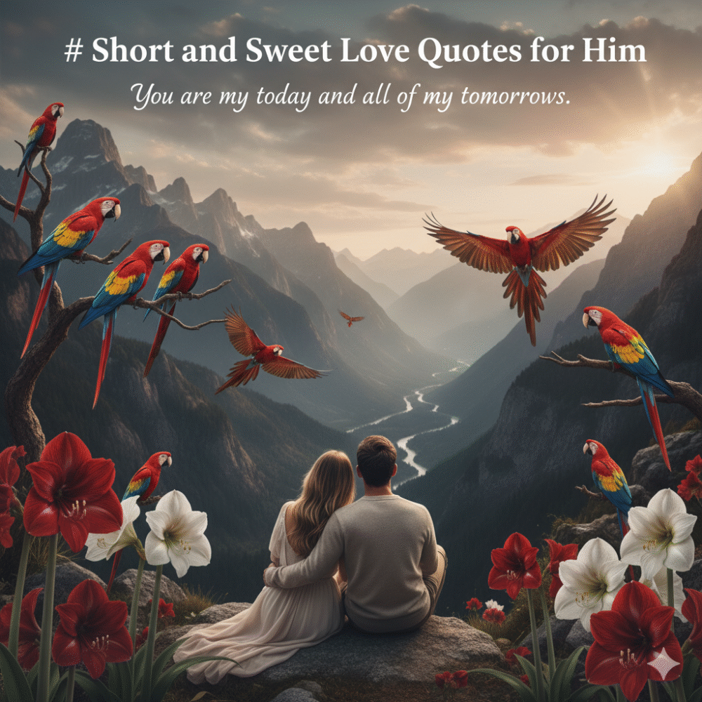 Short and Sweet Love Quotes for Him