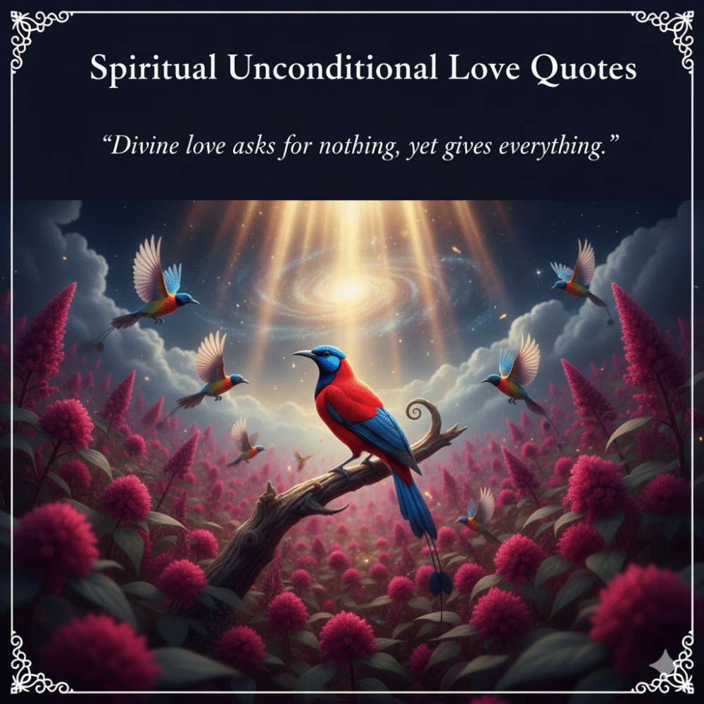 Spiritual Unconditional Love Quotes