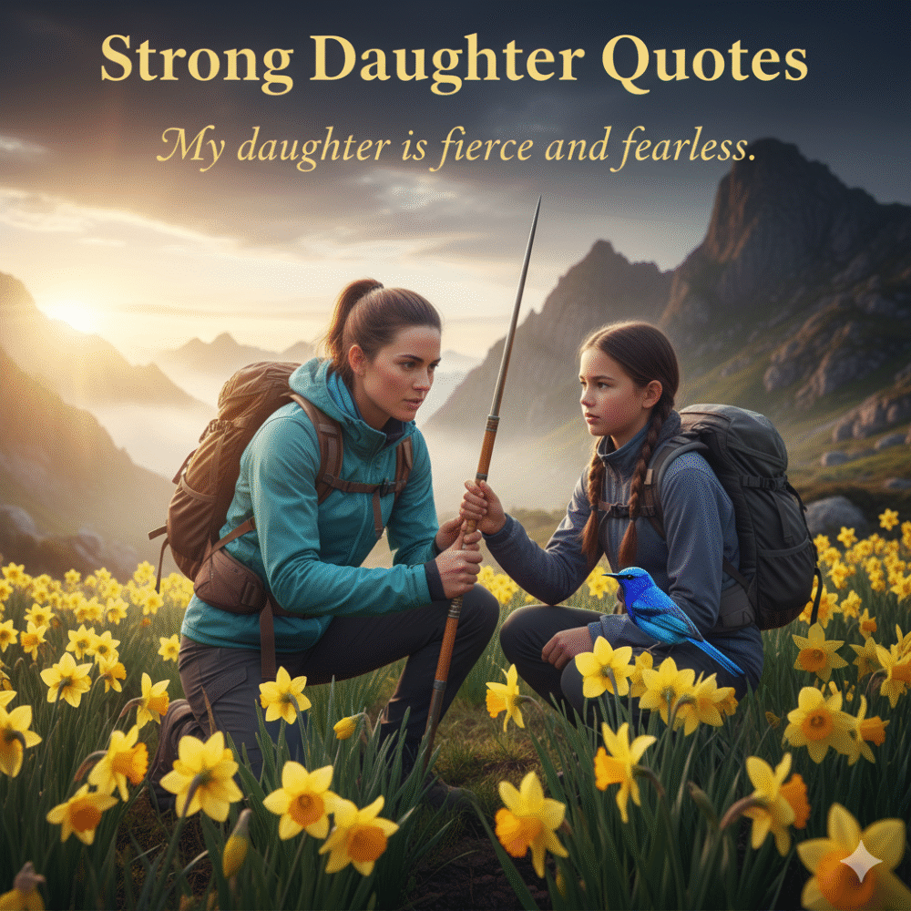 Strong Daughter Quotes