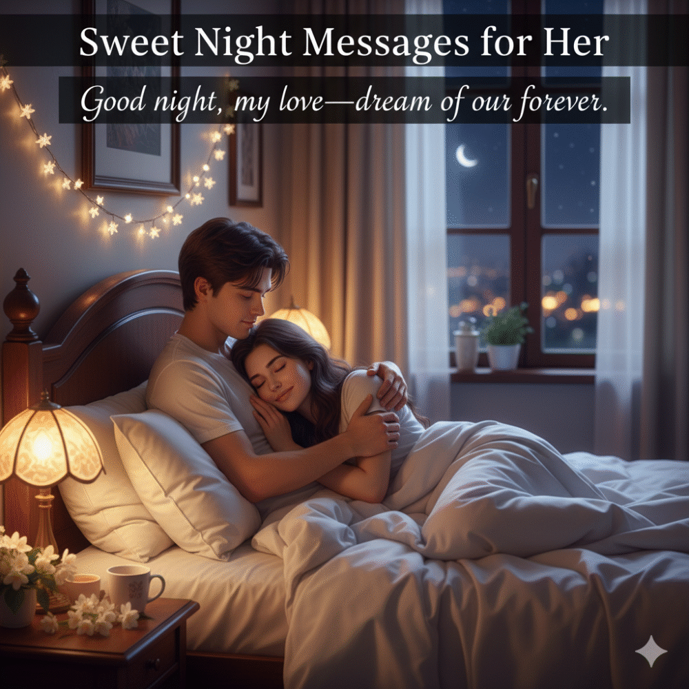 Sweet Night Messages for Her