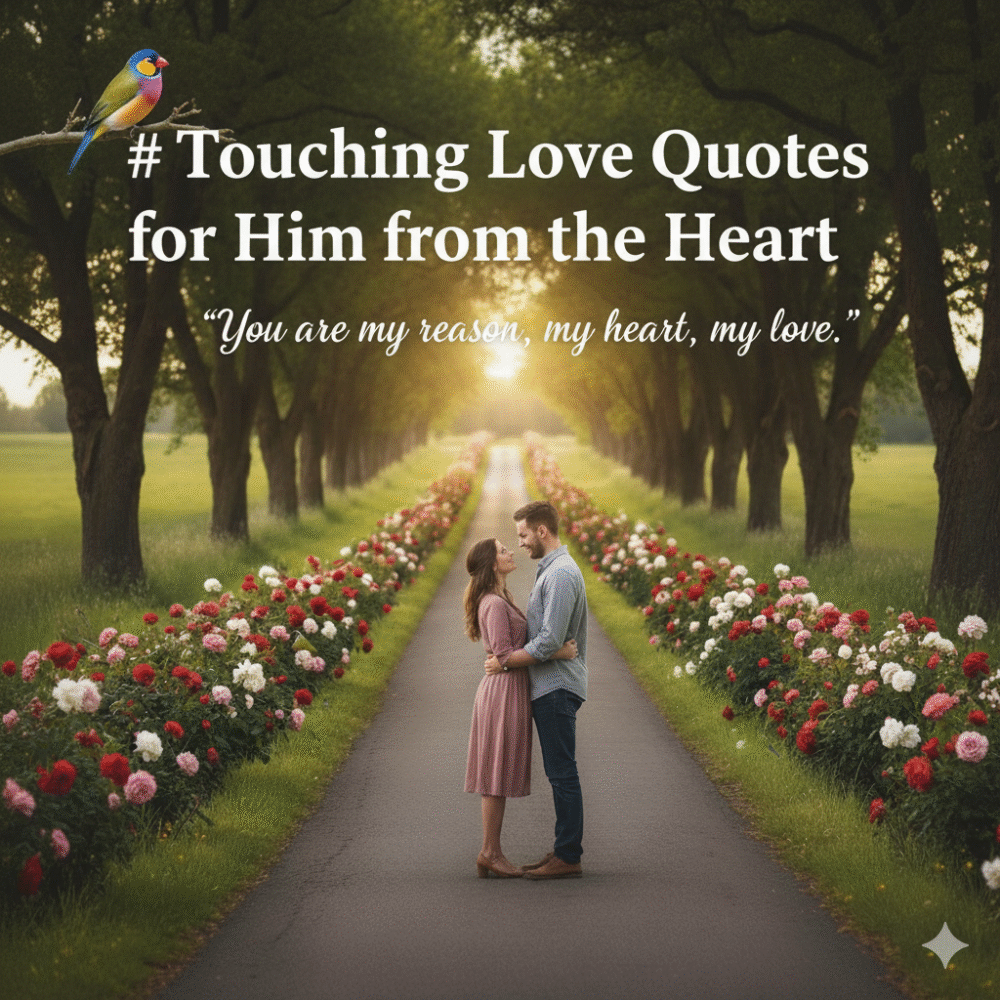  Touching Love Quotes for Him from the Heart