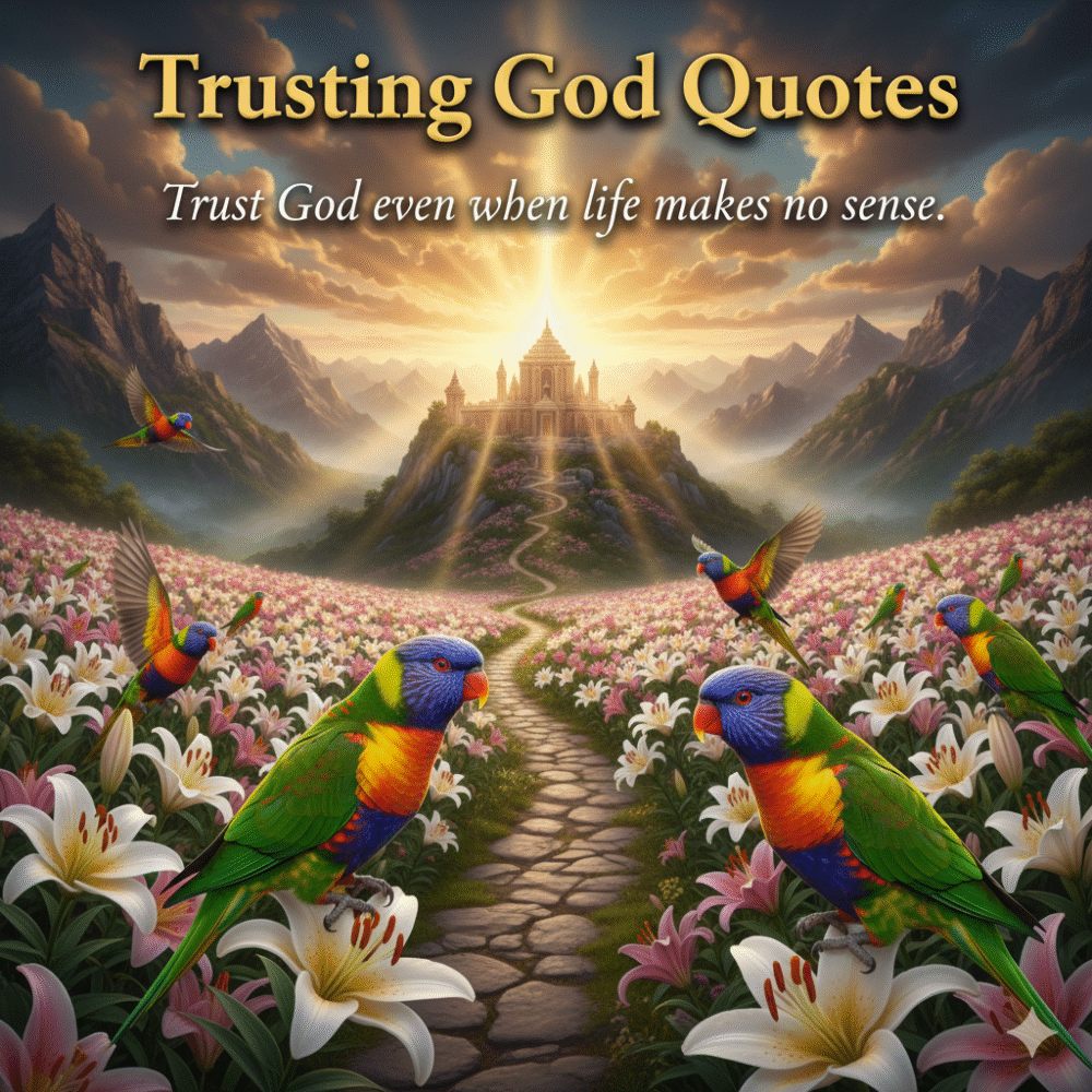 Trusting God Quotes