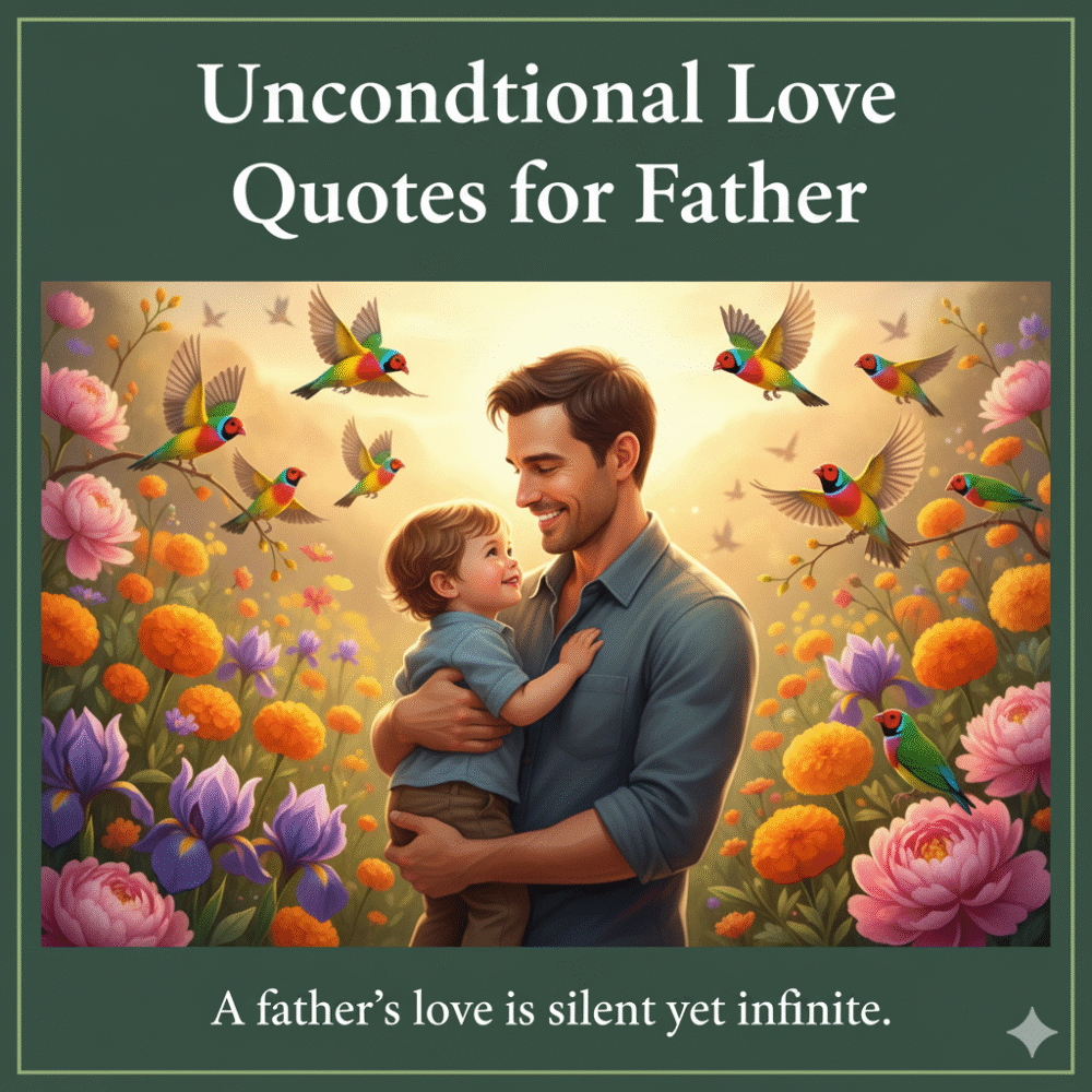 Unconditional Love Quotes for Father