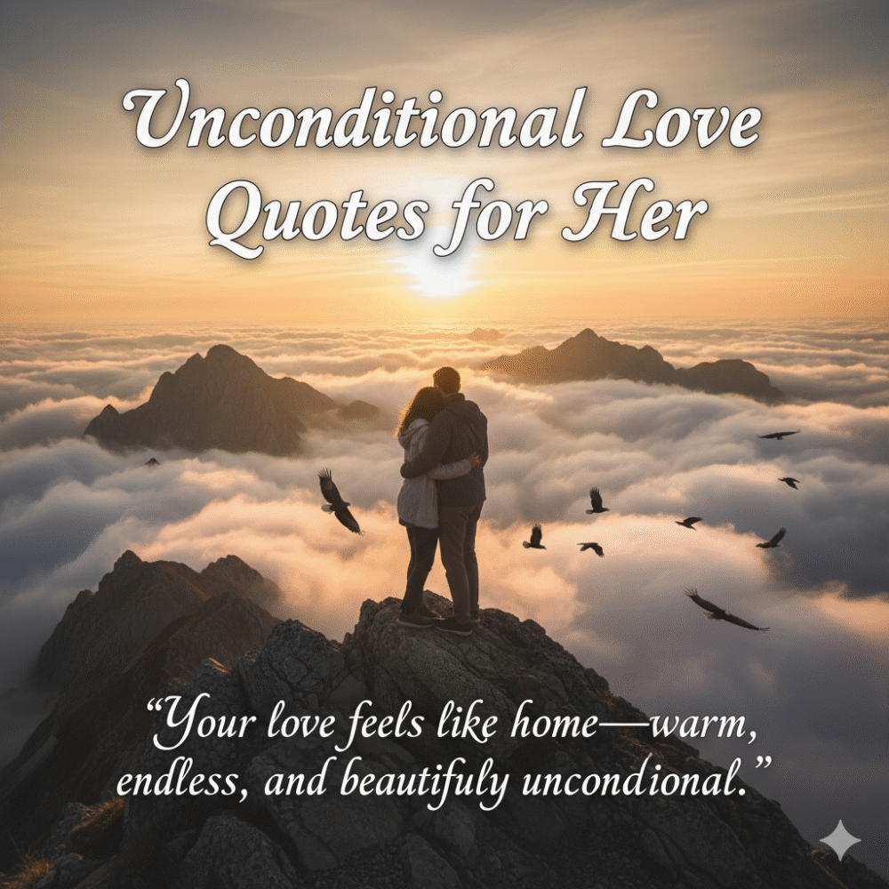 Unconditional Love Quotes for Her