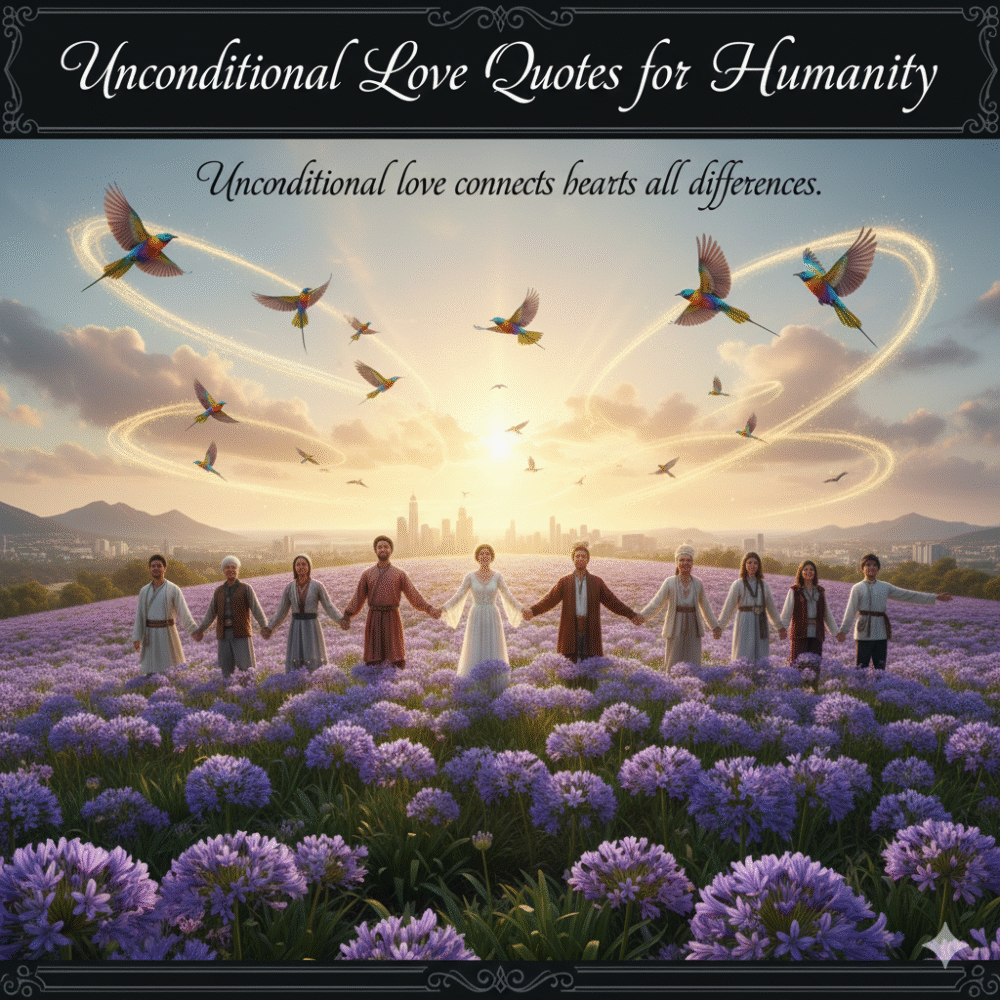 Unconditional Love Quotes for Humanity