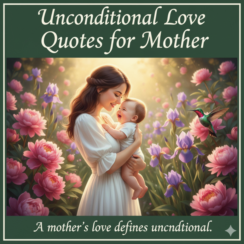 Unconditional Love Quotes for Mother
