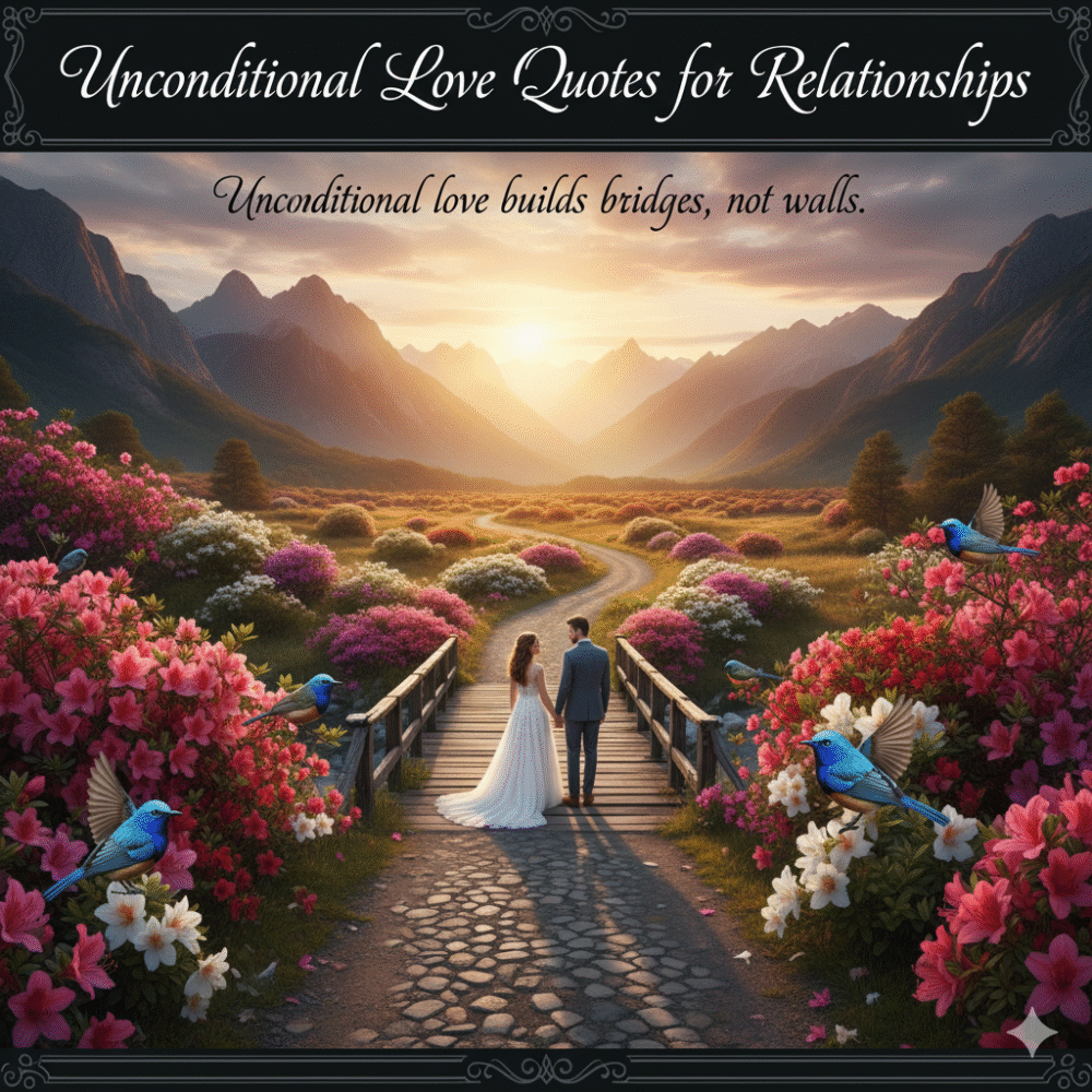 Unconditional Love Quotes for Relationships