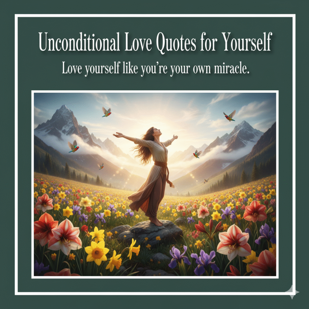 Unconditional Love Quotes for Yourself