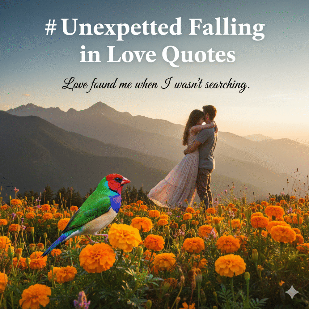 Unexpected Falling in Love Quotes