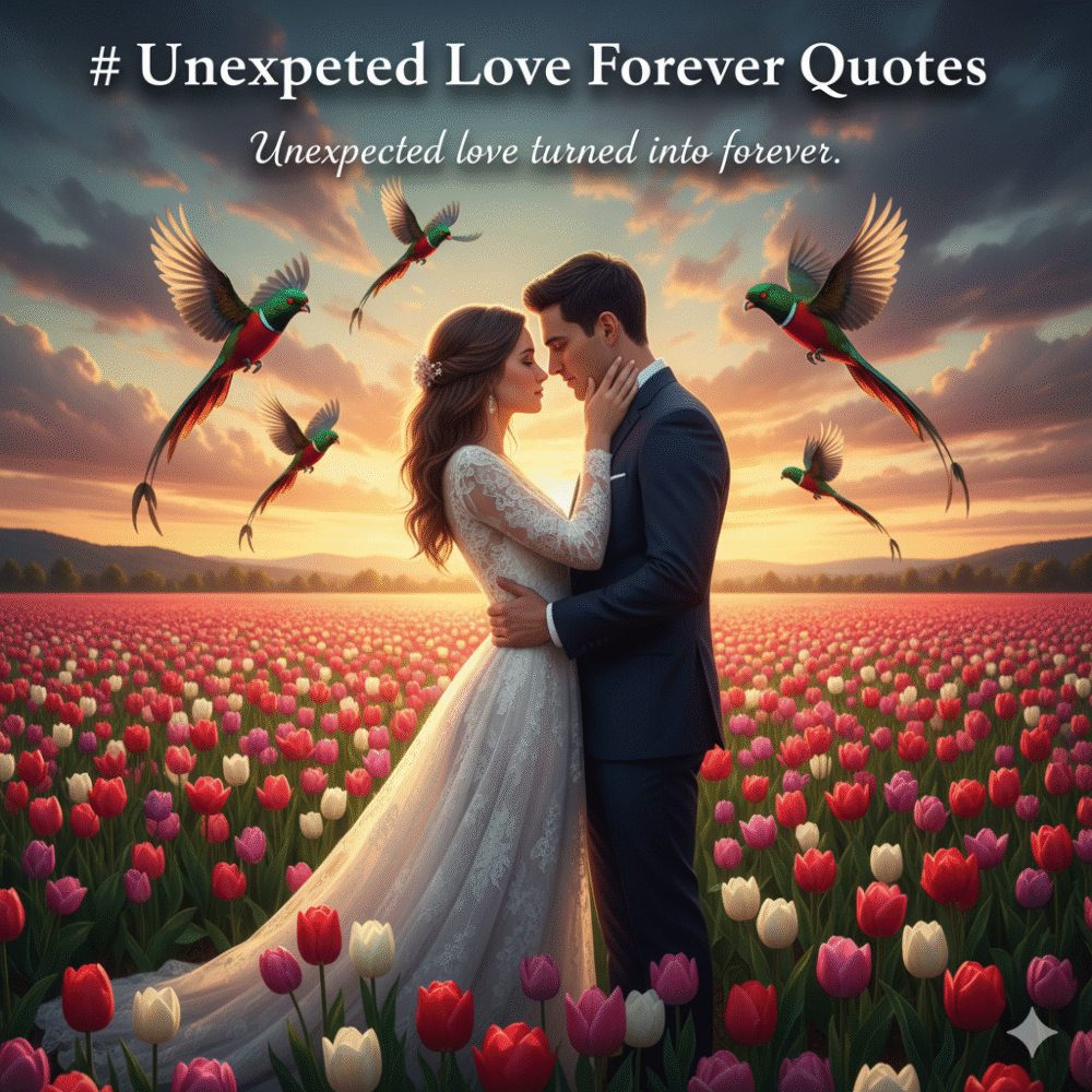 Unexpected Love Forever Quotes