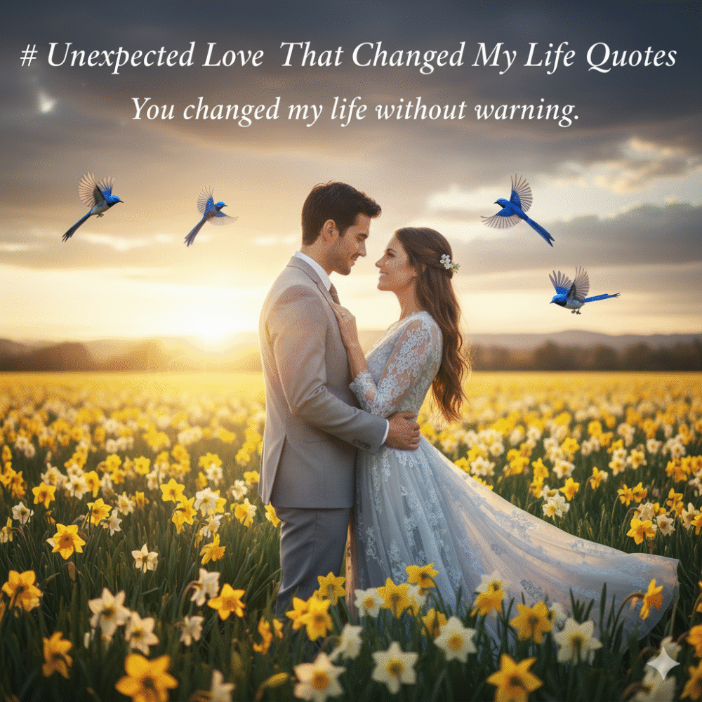 Unexpected Love That Changed My Life Quotes