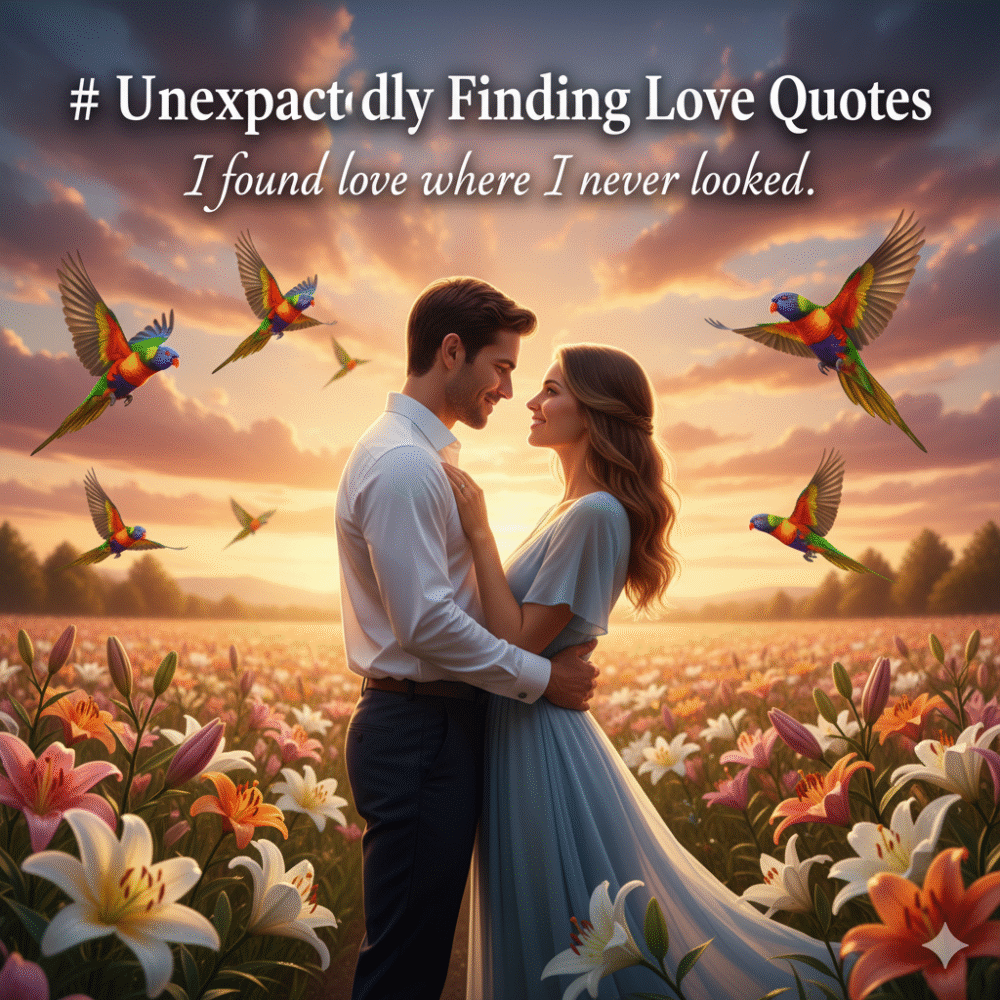 Unexpected Love at First Sight Quotes