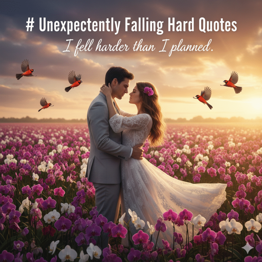 Unexpectedly Falling Hard Quotes