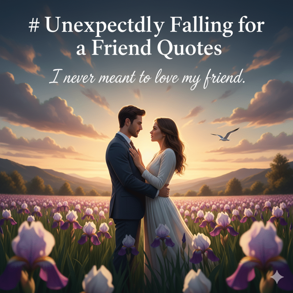 Unexpectedly Falling for a Friend Quotes
