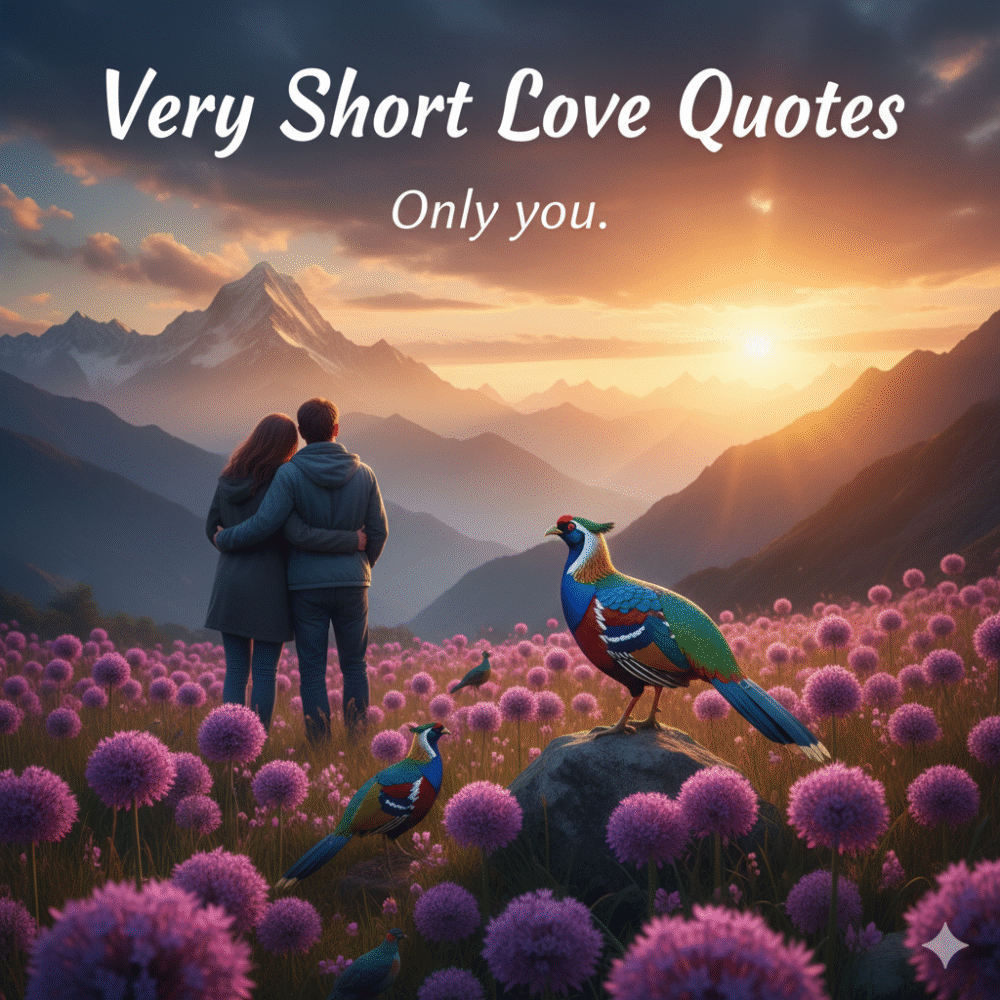 Very Short Love Quotes