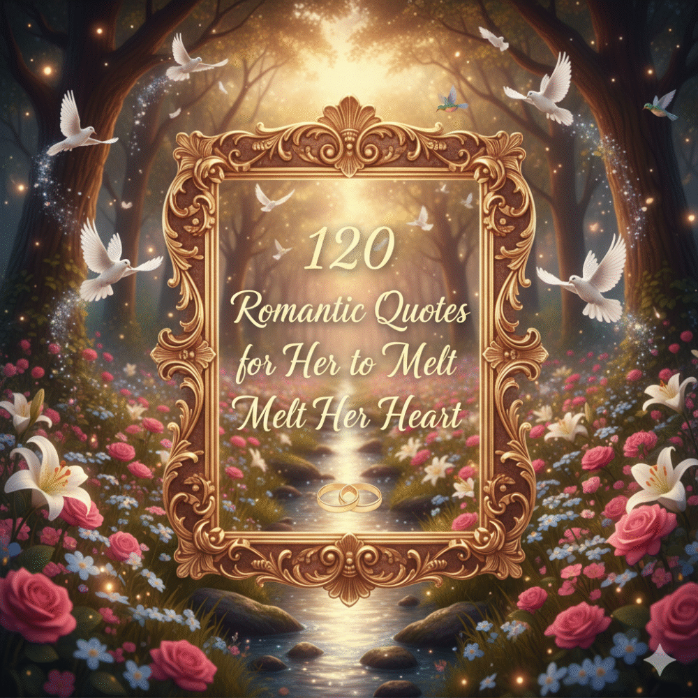 120 Romantic Quotes for Her to Melt Her Heart