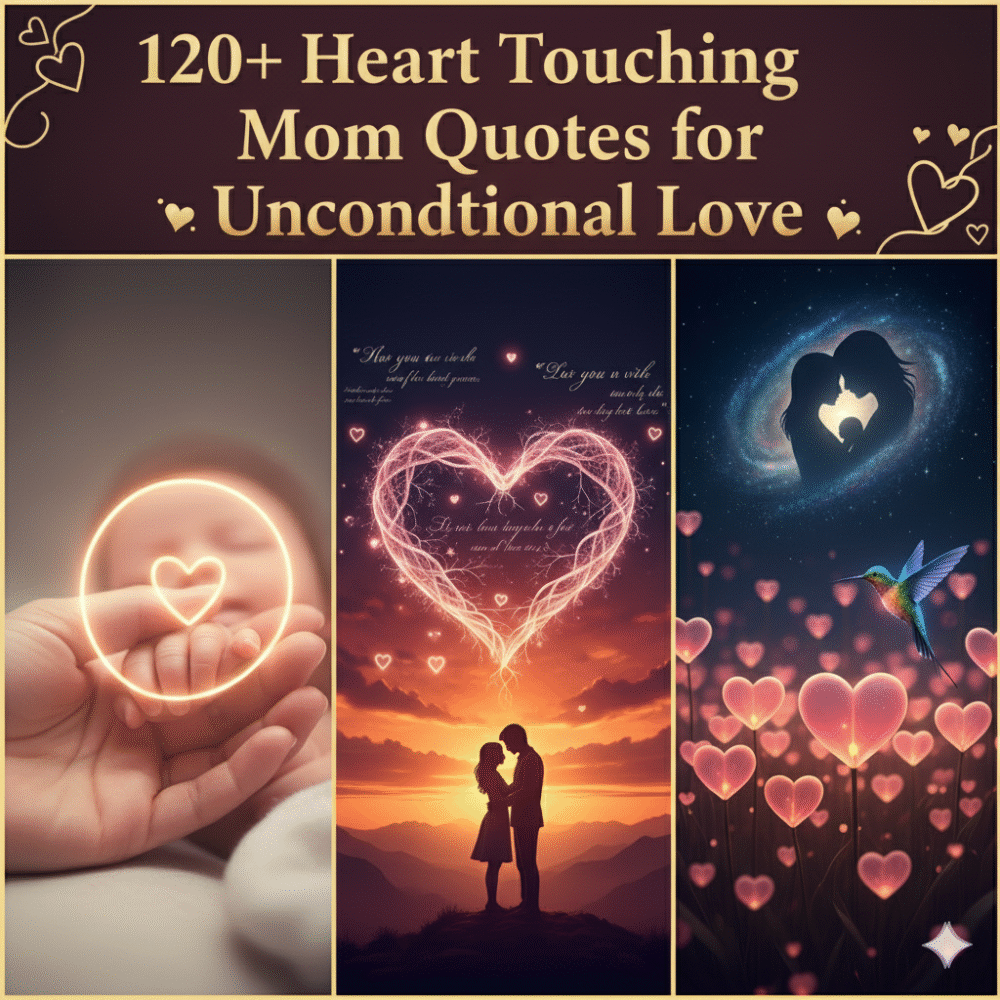 120+ Heart Touching Mom Quotes for Unconditional Love