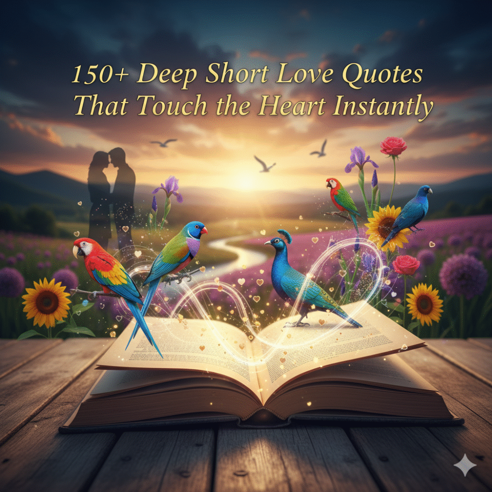 deep short love quotes