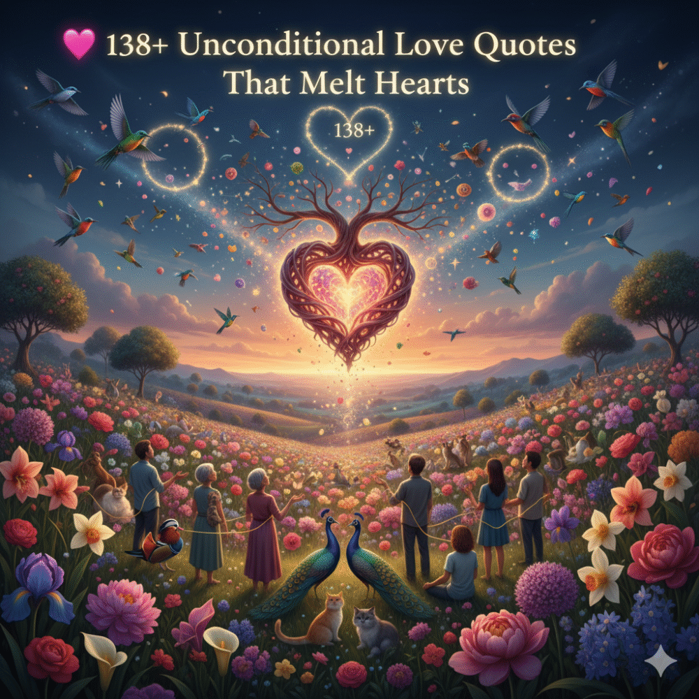 💖 138+ Unconditional Love Quotes That Melt Hearts